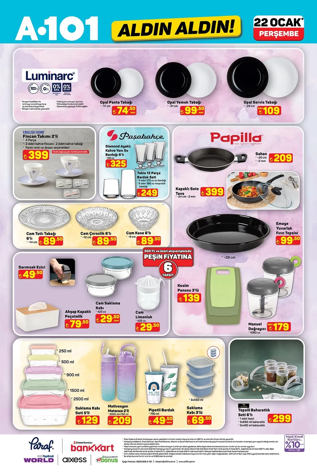 22 Ocak 2026 A101 kataloğu paylaşıldı: A101de neler var?