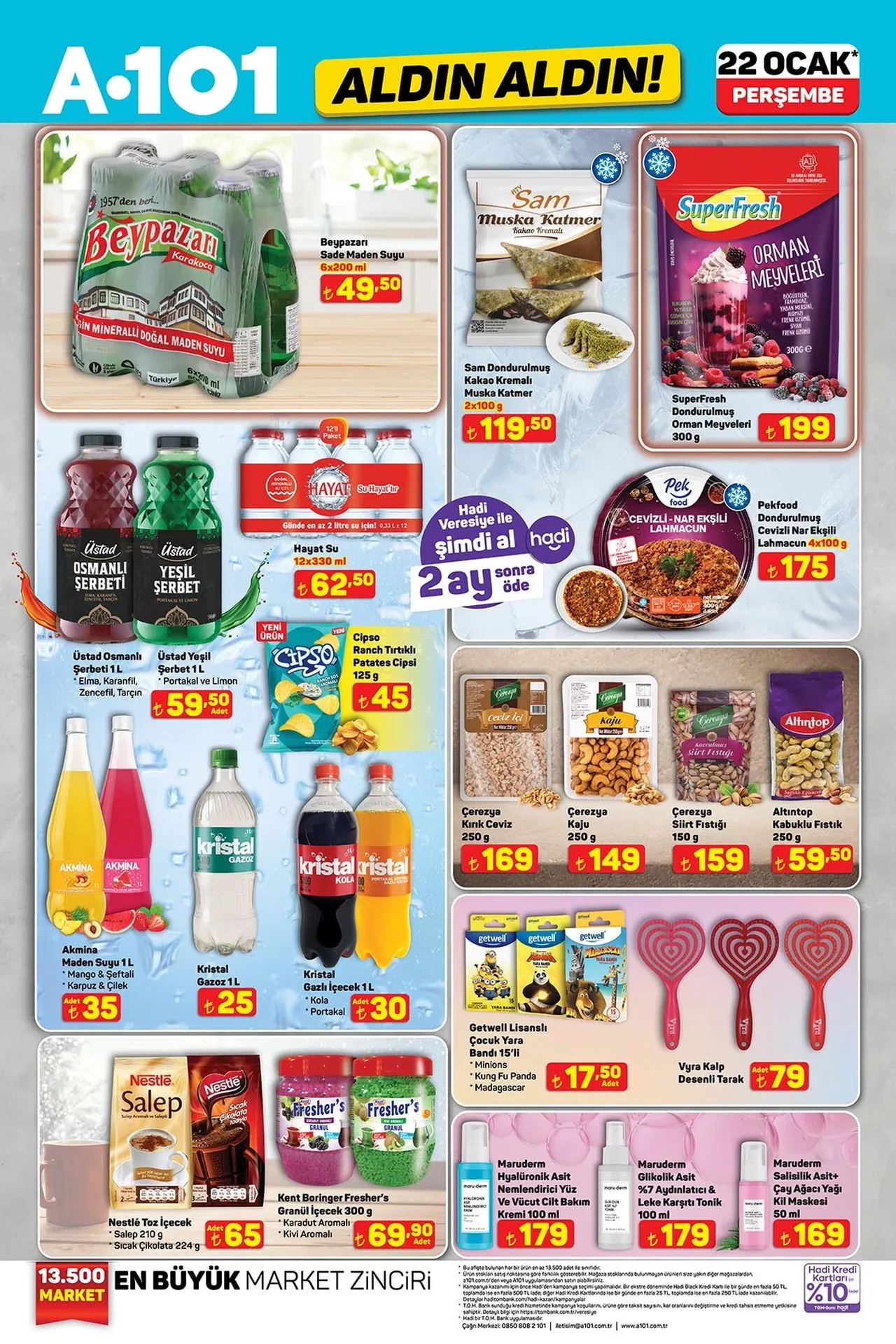 22 Ocak 2026 A101 kataloğu paylaşıldı: A101de neler var?