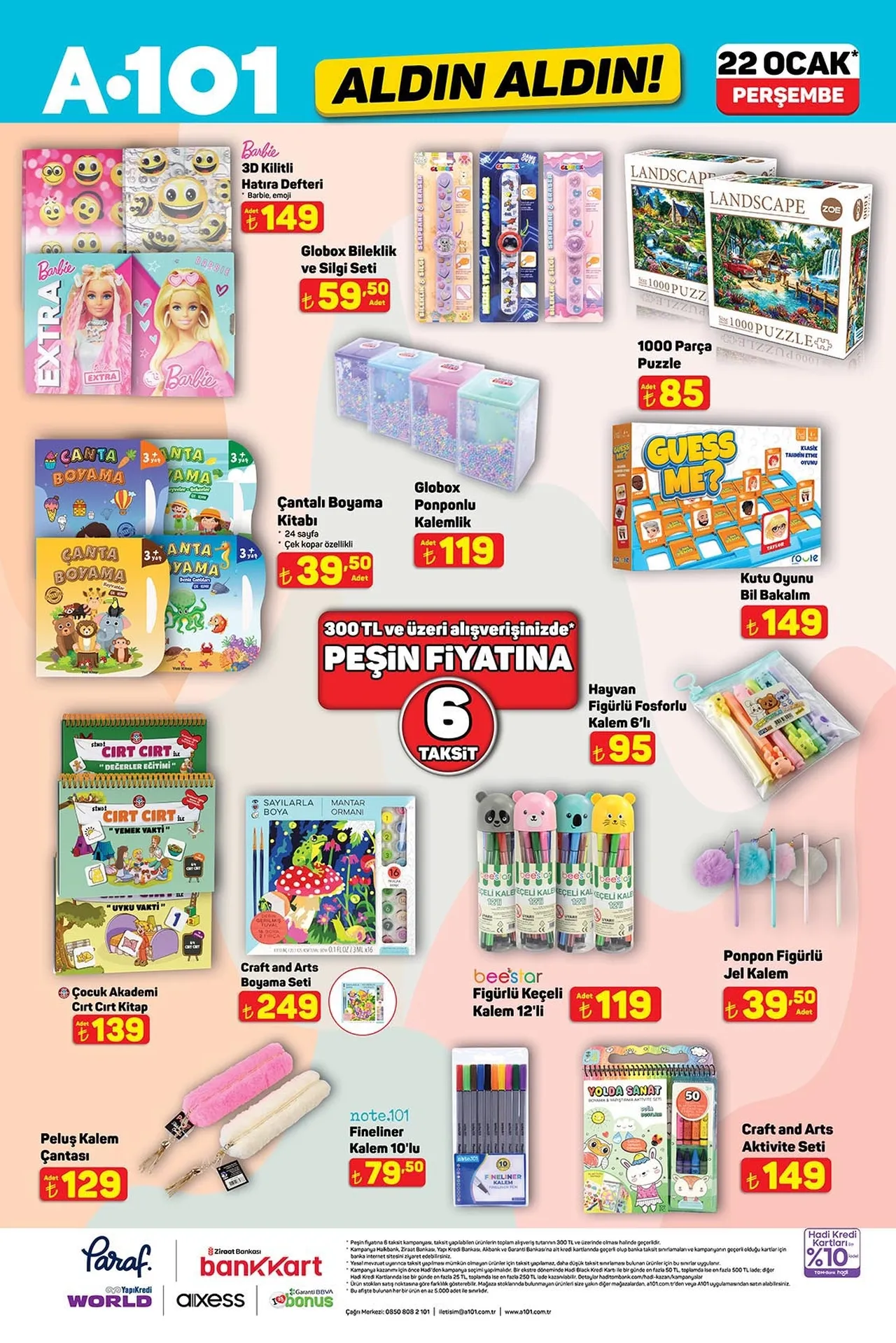 22 Ocak 2026 A101 kataloğu paylaşıldı: A101de neler var?