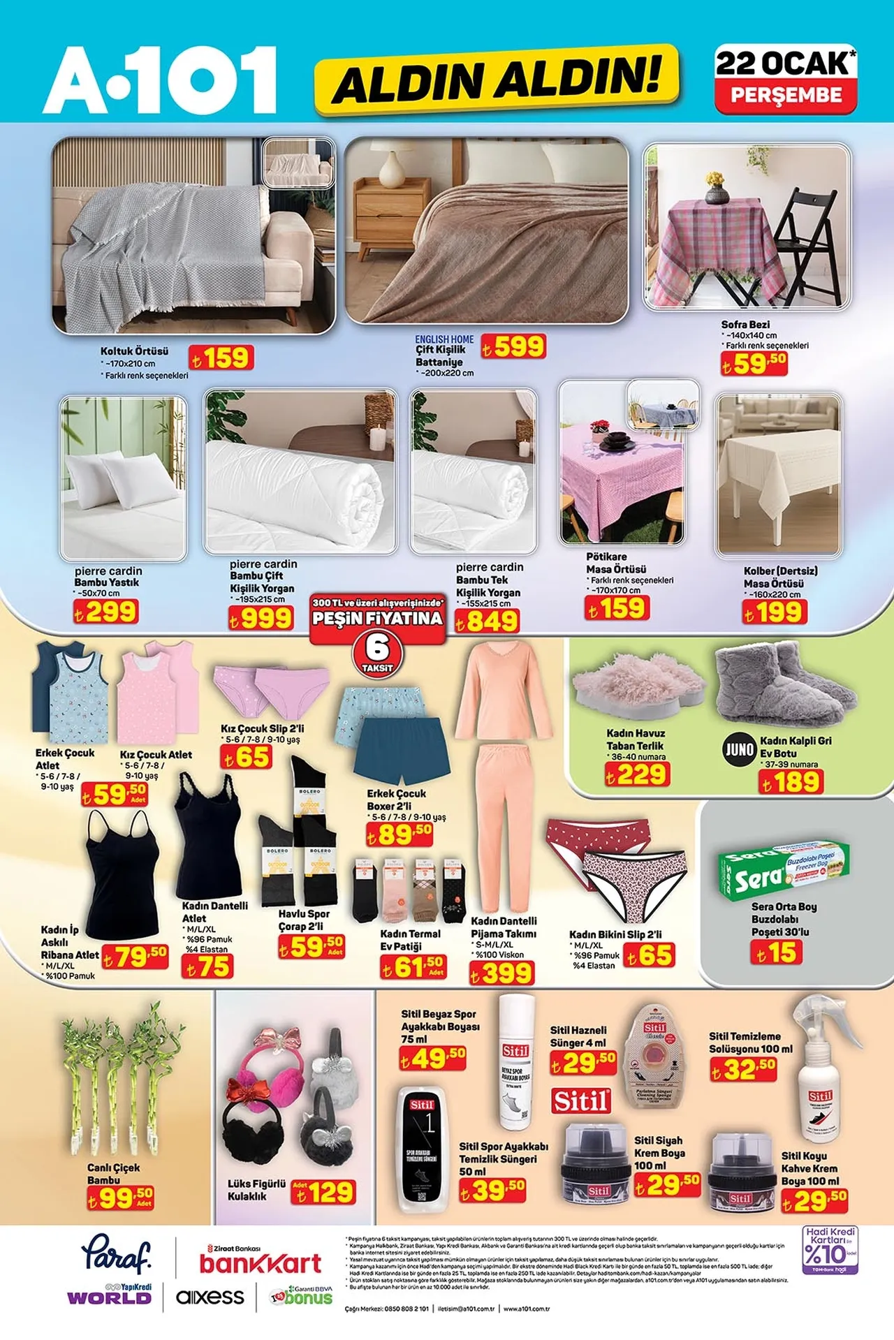 22 Ocak 2026 A101 kataloğu paylaşıldı: A101de neler var?