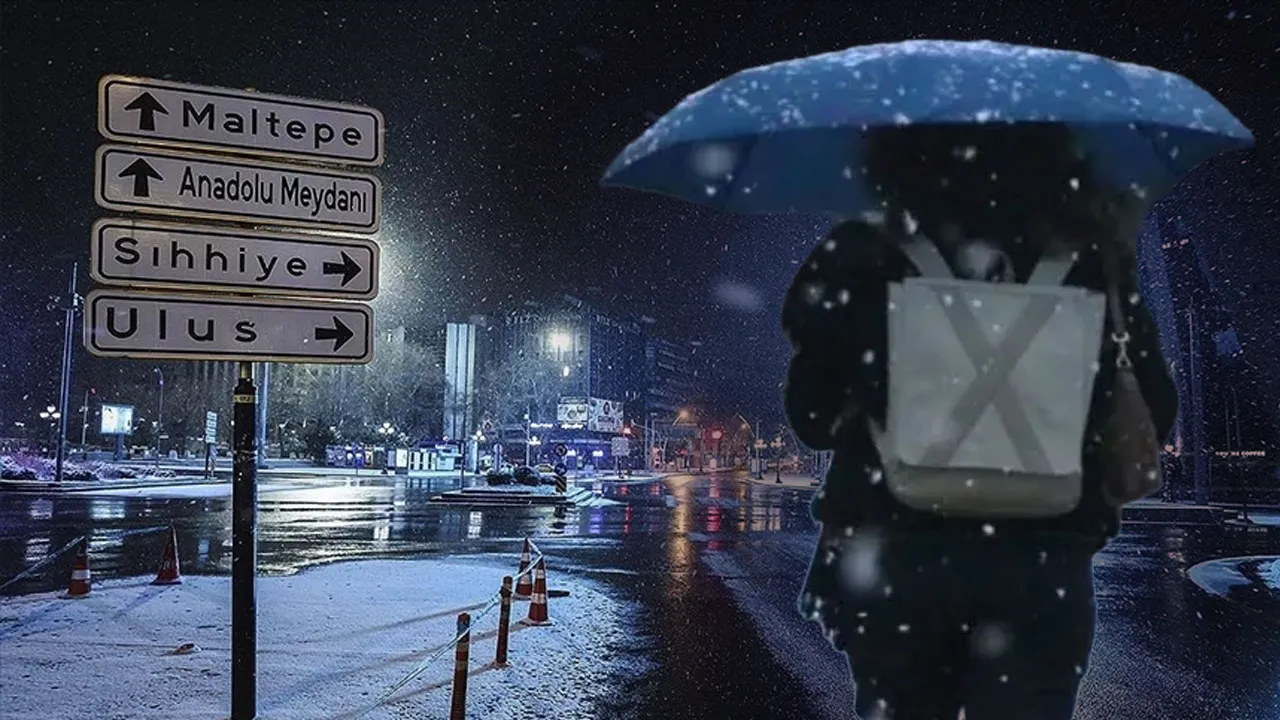 Ankara'da kar yağışı etkisini sürdürdü! 