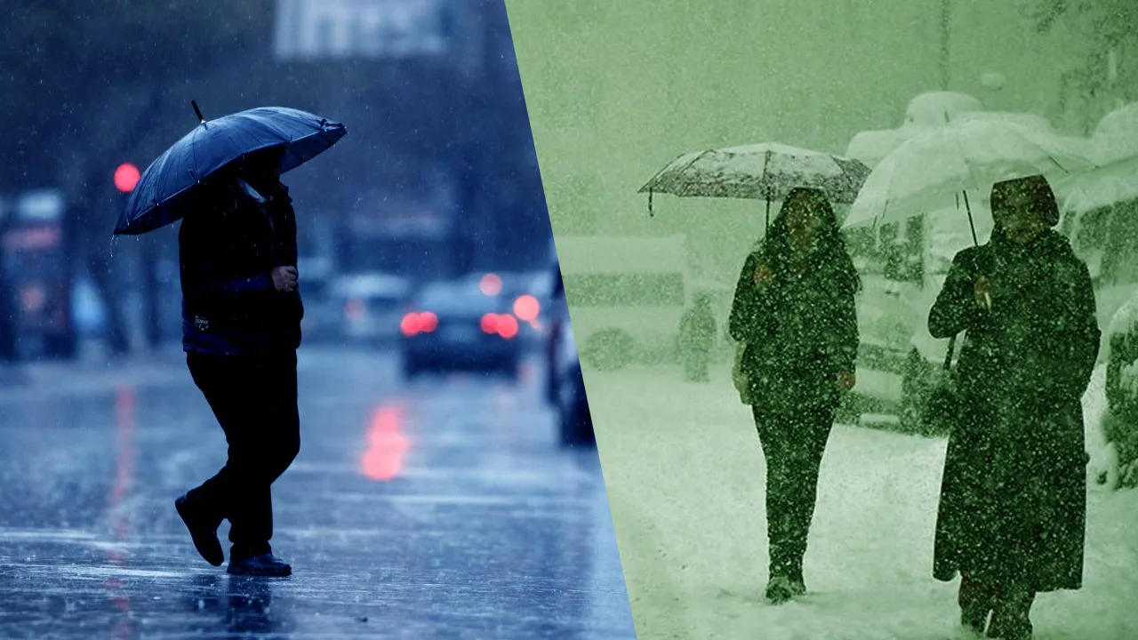 Batıda sağanak doğuda kar! Meteoroloji'den 26 il için uyarı yayımladı