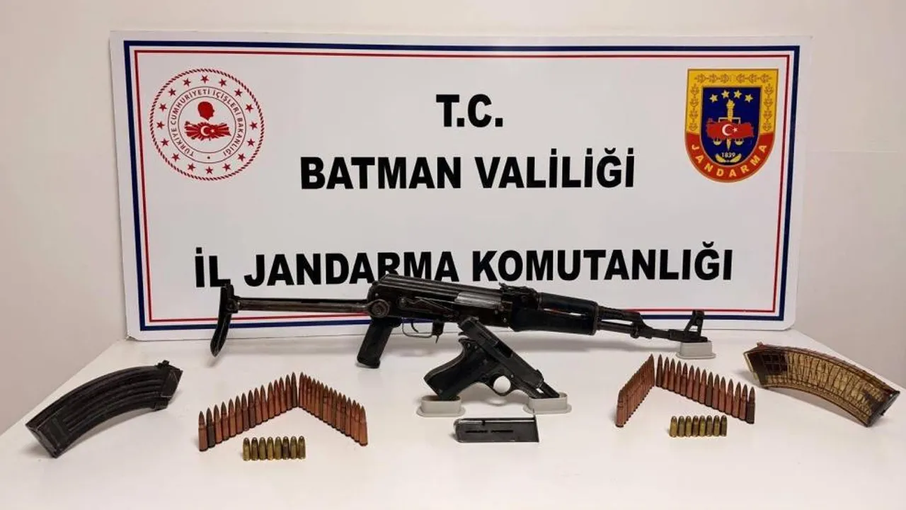 Batman'da silah kaçakçılarına operasyon! Çok sayıda mühimmat ele geçirildi