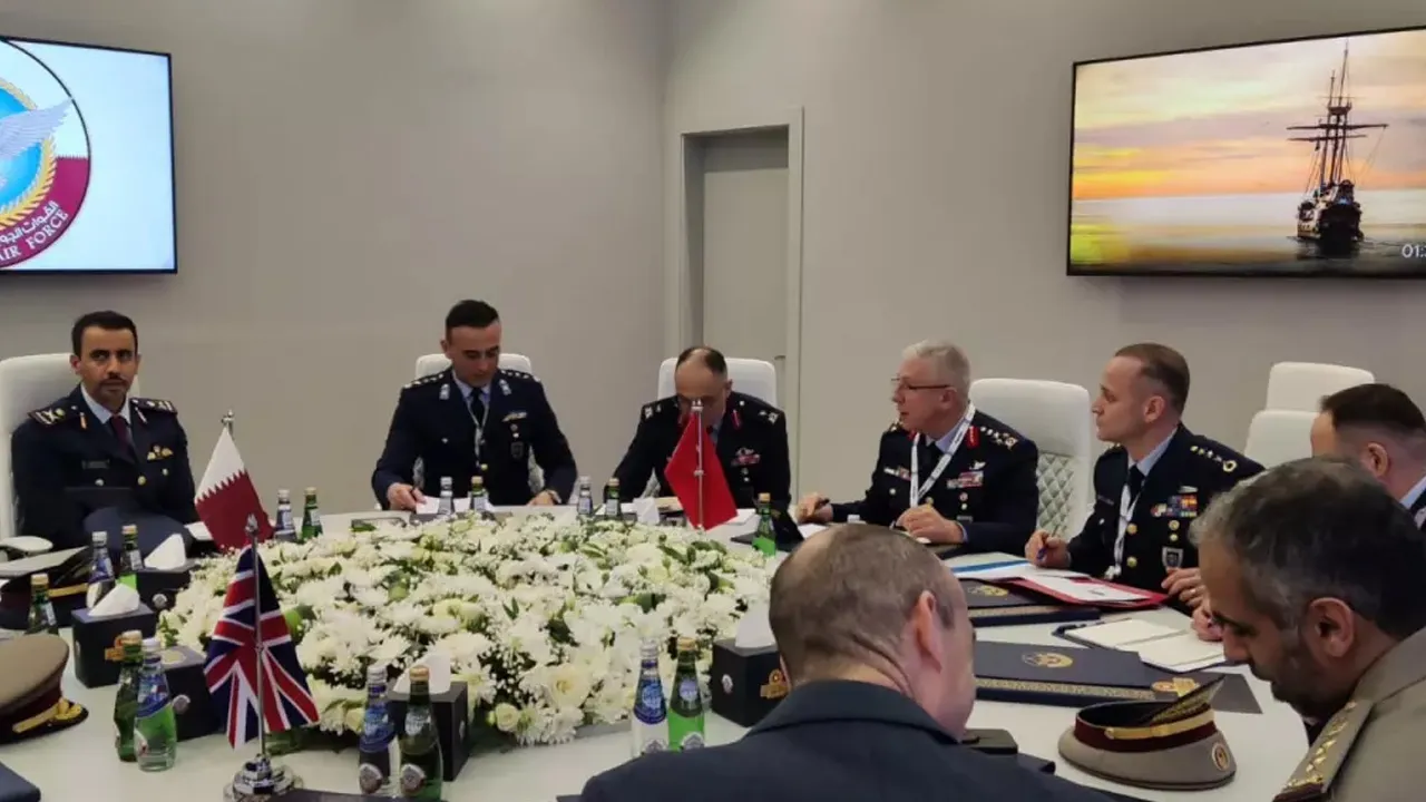 Katar’da üçlü Eurofighter zirvesi