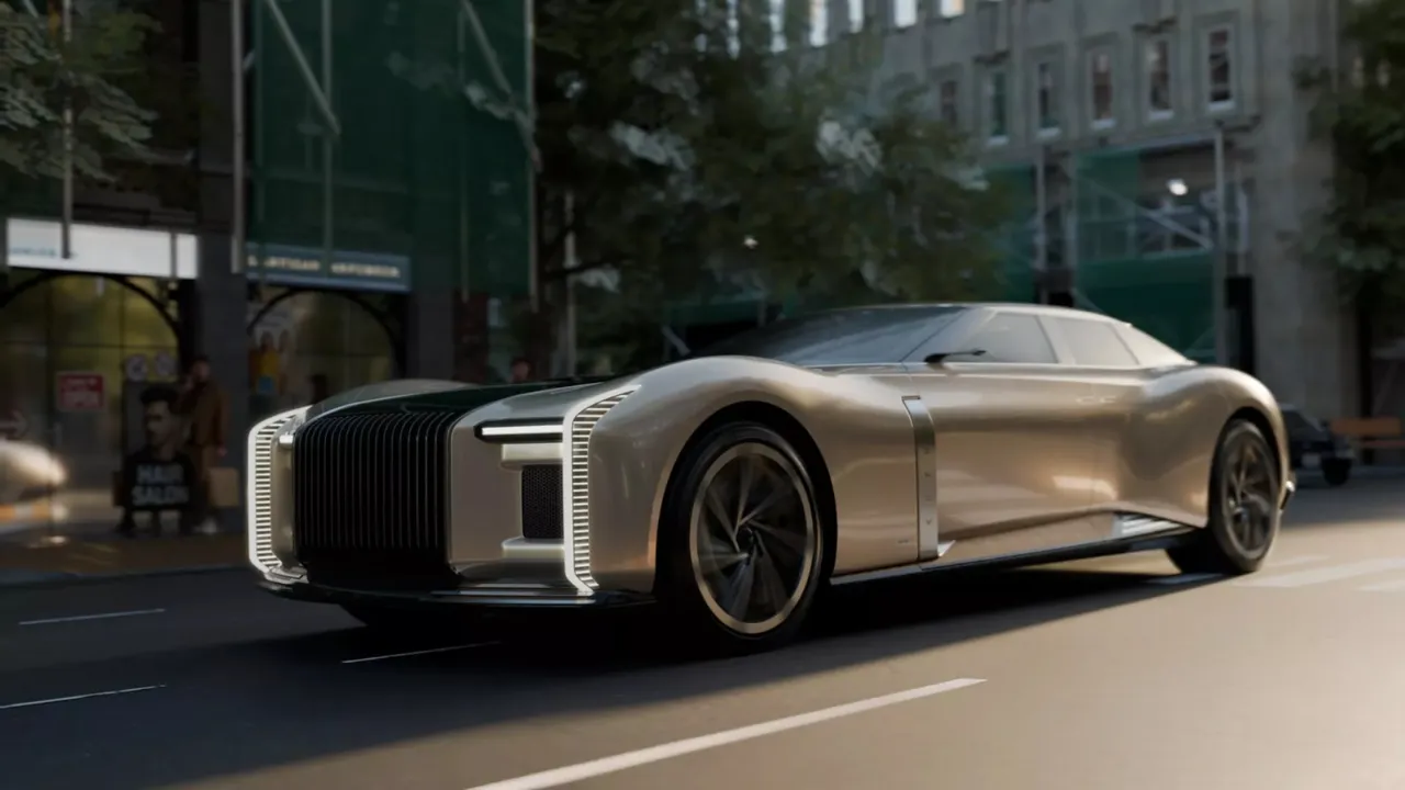 Rolls Royce yanında mütevazı kalır! 