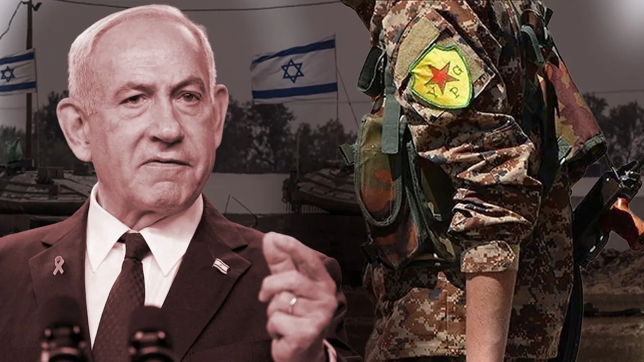 YPG'nin kalkanı İsrail! Tel Aviv'den Suriye'deki teröre açık destek 