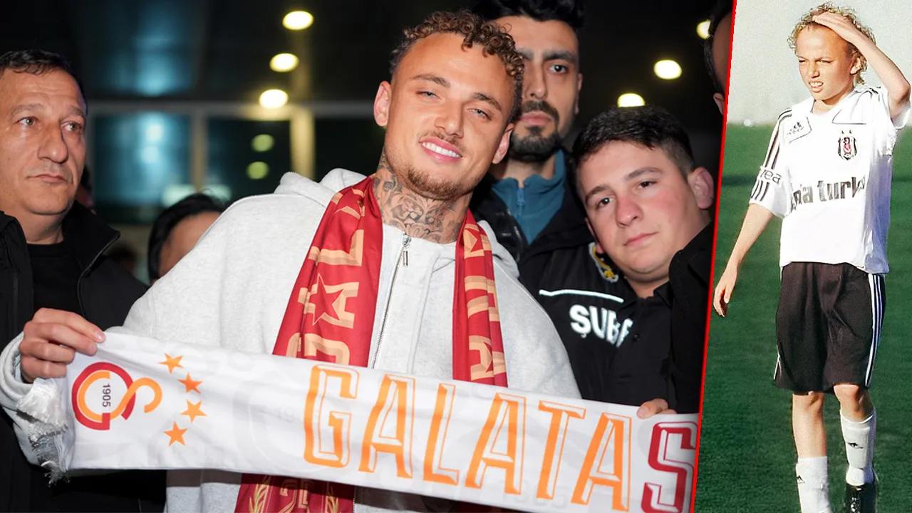 Beşiktaş altyapısında oynadı, yıllar sonra Galatasaray'a transfer oldu