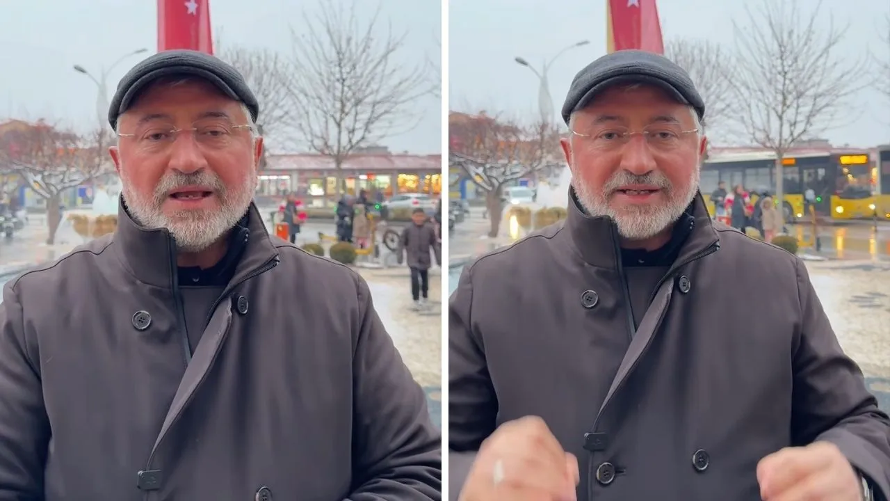 Çorum Belediye Başkanı Halil İbrahim Aşgın bayrak asmak isterken hastanelik oldu