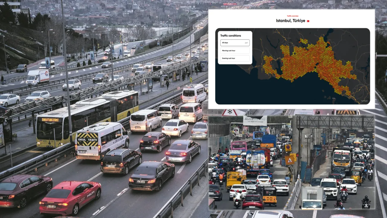 Dünyanın en kötü trafiğe sahip mega kentleri belli oldu! İstanbul kaçıncı sırada?