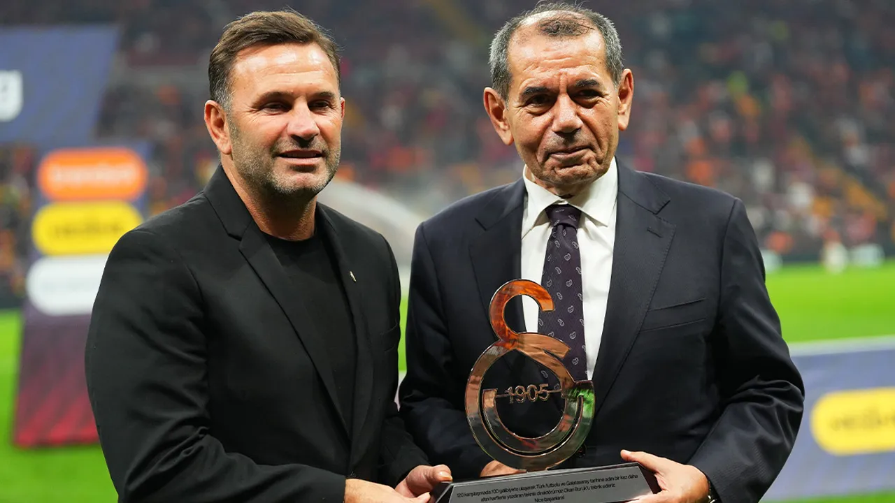 Dursun Özbek'ten Okan Buruk ve şampiyonluk sözleri: Emin adımlarla ilerliyoruz