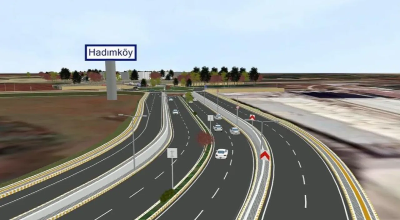 Hadımköy-Arnavutköy duble yola kavuşuyor
