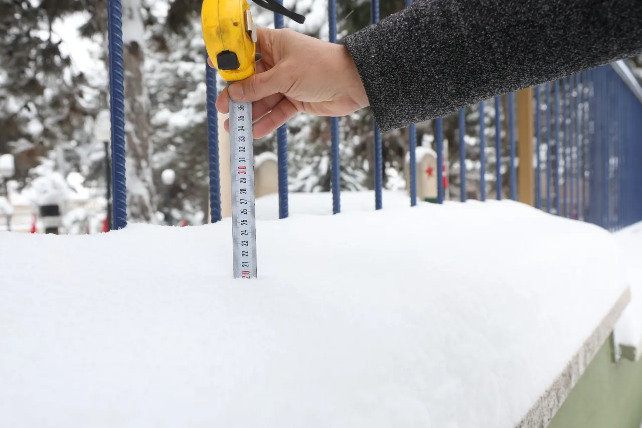 Kar kalınlığı 20 santimetre! 20 yıldır böylesi görülmedi