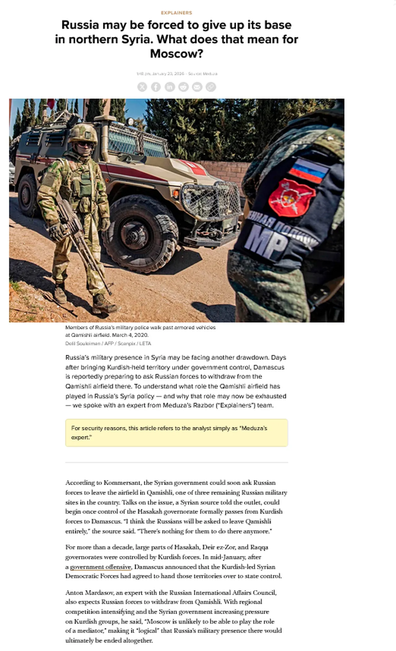 Rusya terör örgütü YPG için Suriye’de son kozunu mu oynadı? Peş peşe uçaklar indi: Üs detayı kafa karıştırdı