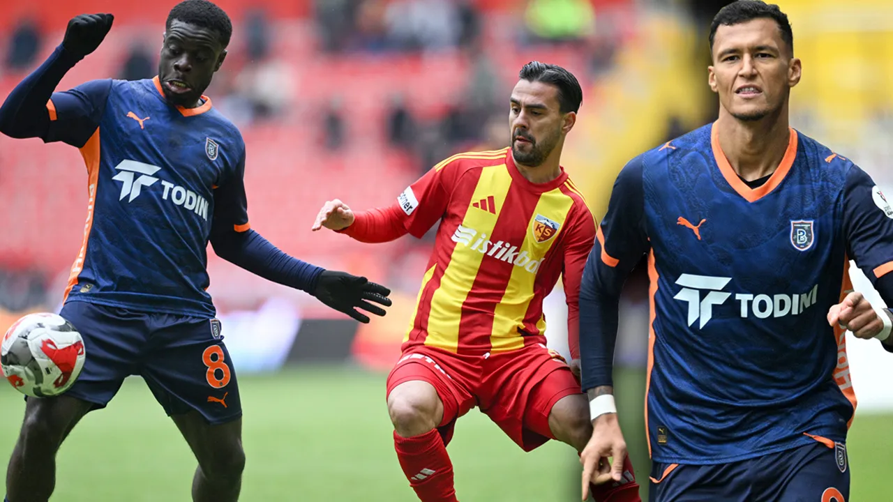 Başakşehir ligde 4'te 4 yaptı: Kayserispor'da hasret 5 maça çıktı