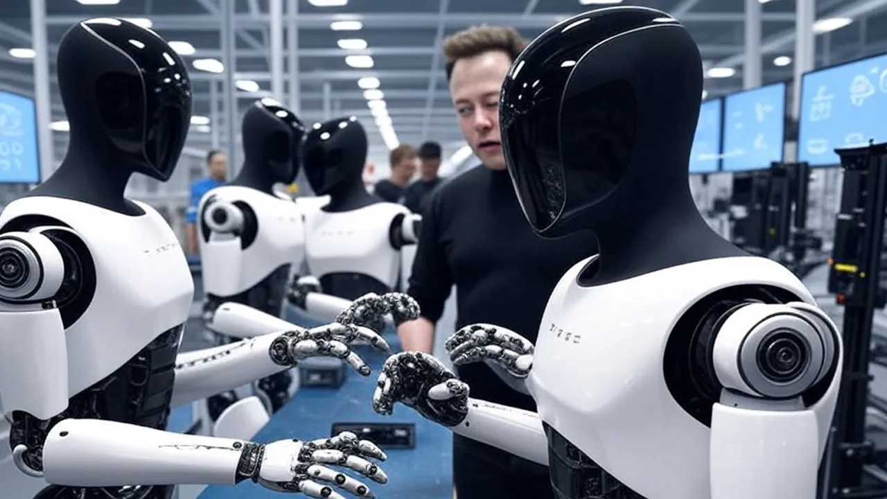 Tesla, insansı robotun seri üretimine başladı