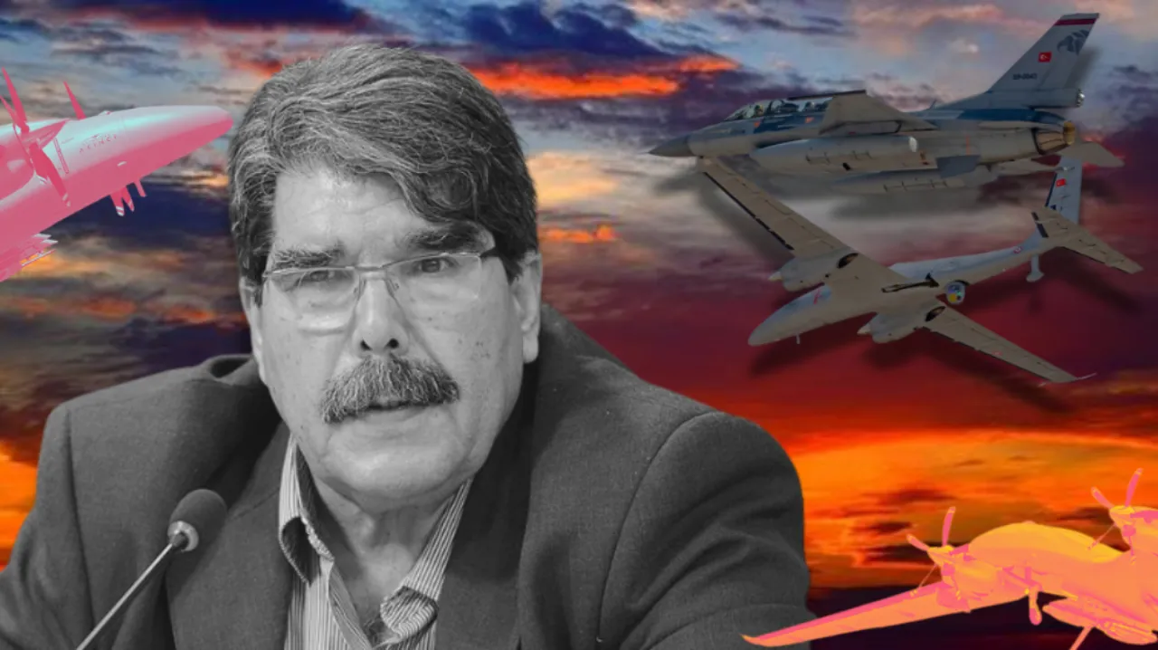 AKINCI görüldü, YPG çözüldü! Terörist Salih Müslim TİHA gerçeğini açıkladı