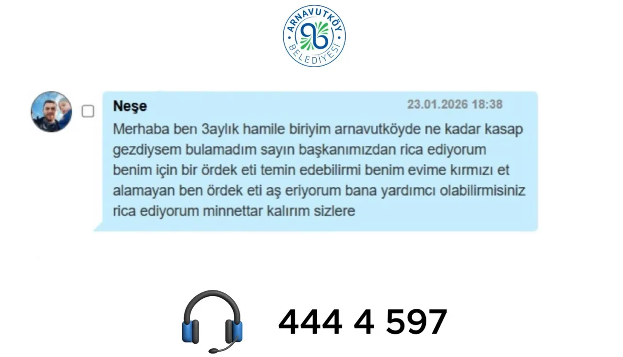Aşeren kadına belediyeden servis! "Başkan'ım yetiş" dedi, ördek kapısına geldi