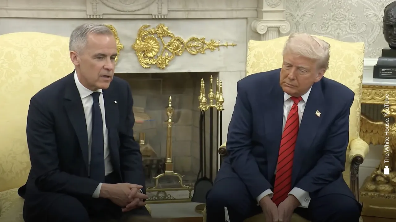 ABD Başkanı Donald Trump ile Kanada Başbakanı Mark Carney