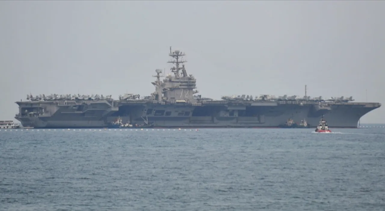 ABD’den Orta Doğu hamlesi! Abraham Lincoln uçak gemisi bölgede!