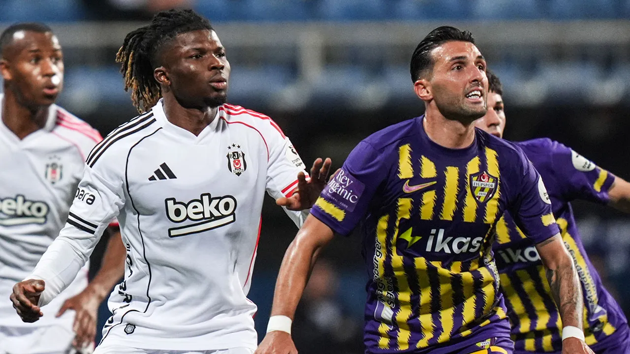 Beşiktaş, 4 gollü maçta Eyüpspor'a takıldı