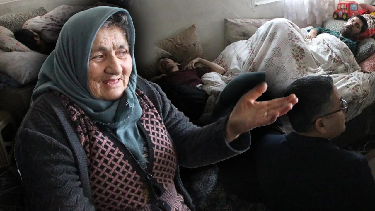 Engelli 3 oğlunu kimseye bırakmadı! Yetkililerden tek bir isteği var