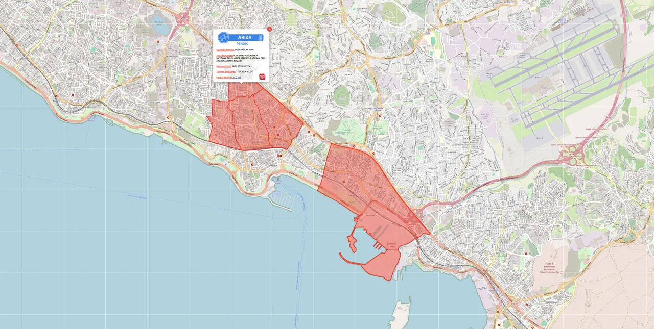 Pendik su kesintisi son dakika! İSKİ duyurdu: 27 Ocak sular ne zaman gelecek?