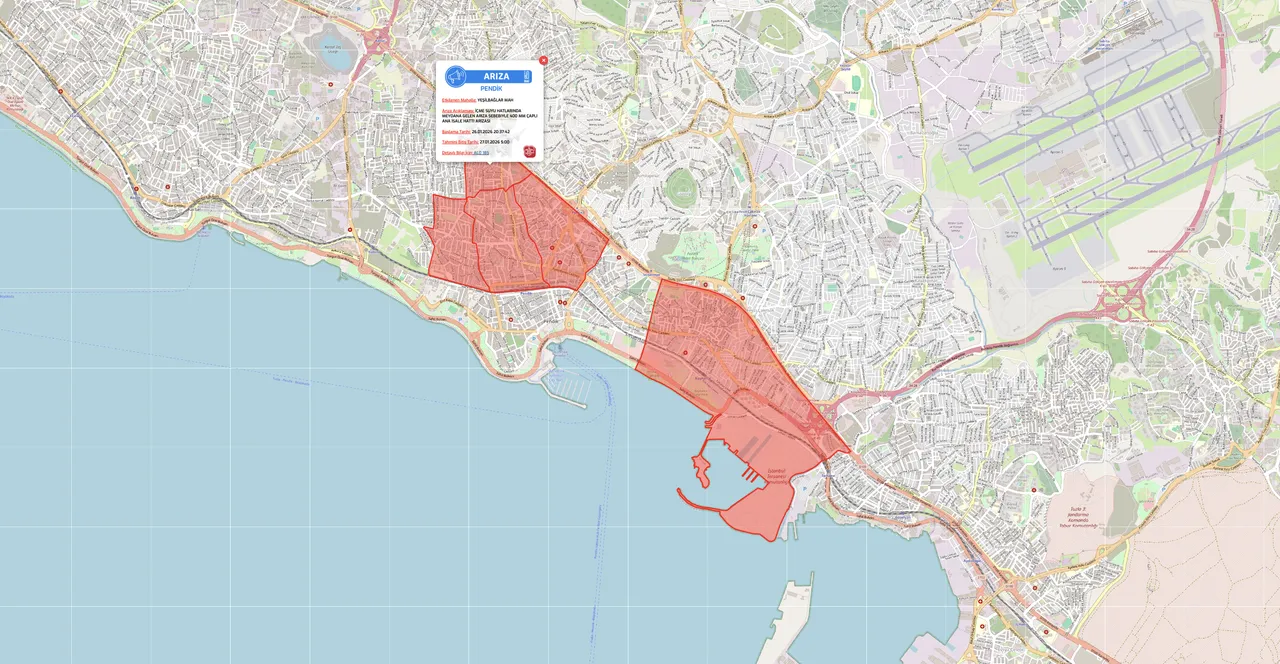 Pendik su kesintisi son dakika! İSKİ duyurdu: 27 Ocak sular ne zaman gelecek?