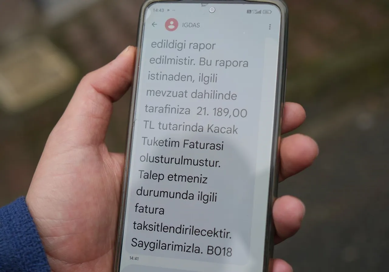 Sayacı değiştiren İGDAŞ, 21 bin TL ceza gönderdi