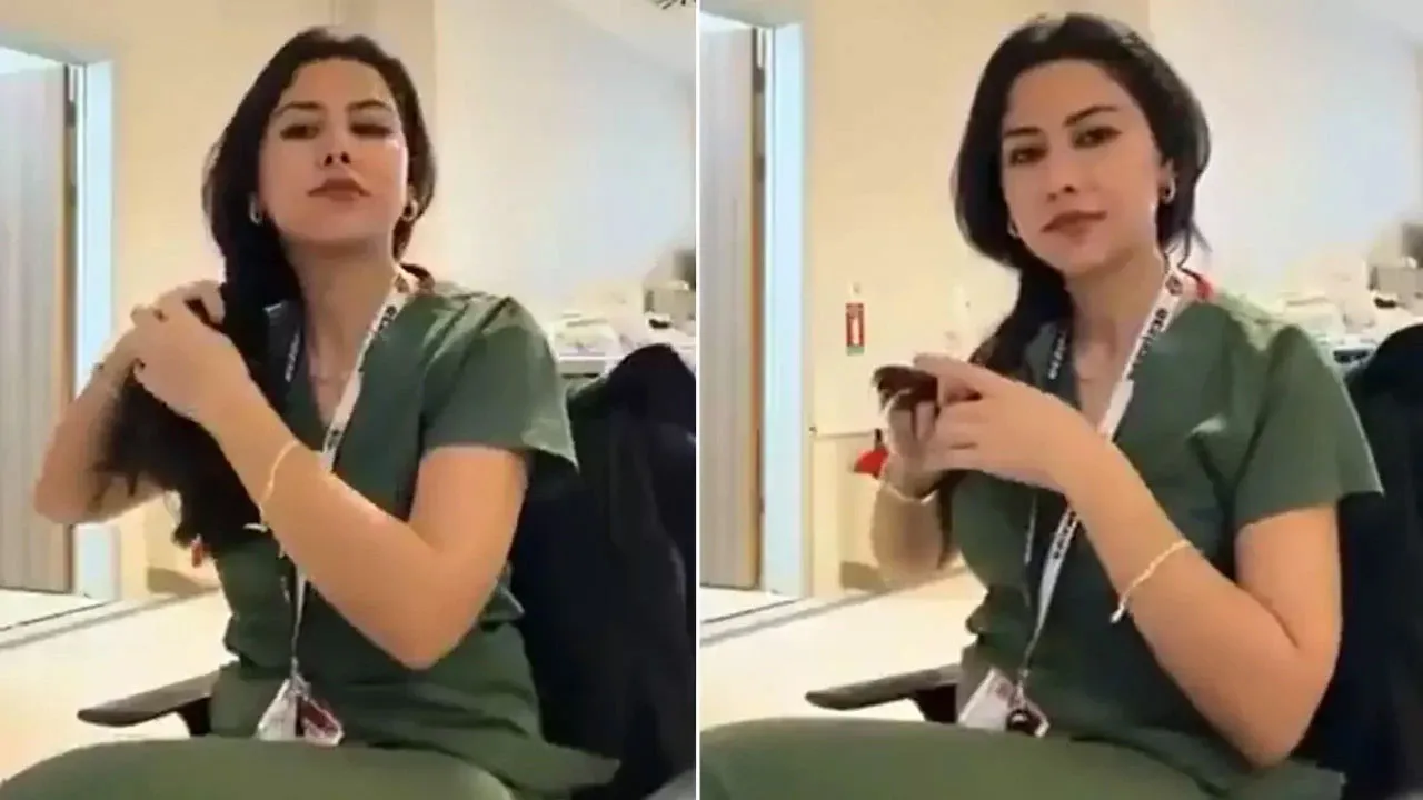 Terör örgütü YPG'nin saç örme propagandasına katılmıştı! O sağlık çalışanı için karar verildi