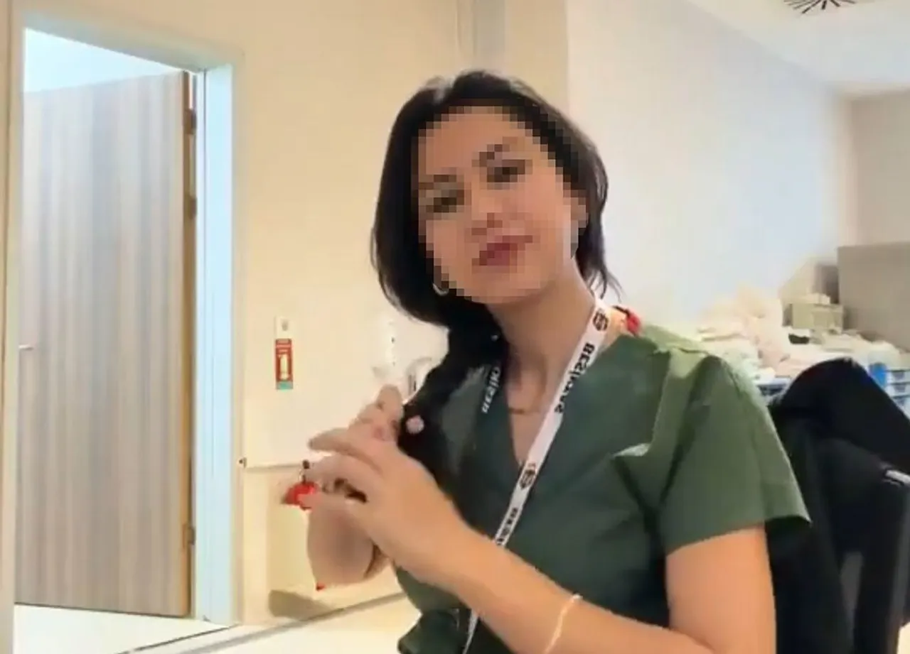 Terör örgütü YPG'nin saç örme propagandasına katılmıştı! O sağlık çalışanı için karar verildi