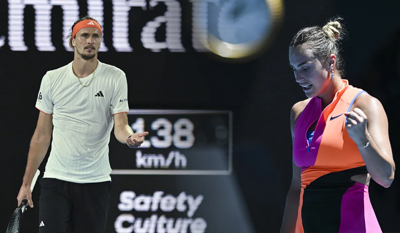 Avustralya Açık'ta Sabalenka ve Zverev yarı finale yükseldi