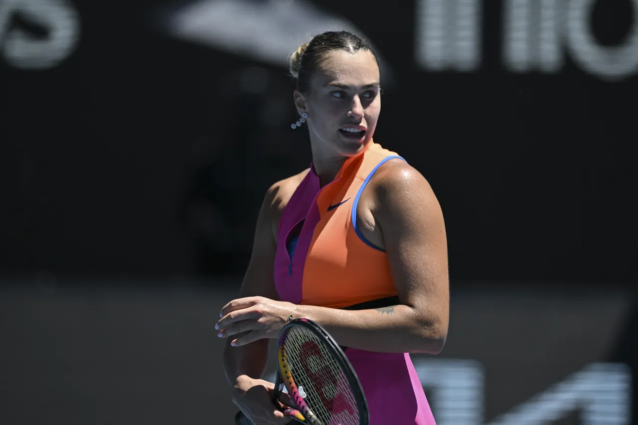 4 grand slam şampiyonluğu yaşayan Aryna  Sabalenka, ABD'li Iva Jovic (29) ile karşılaştı.