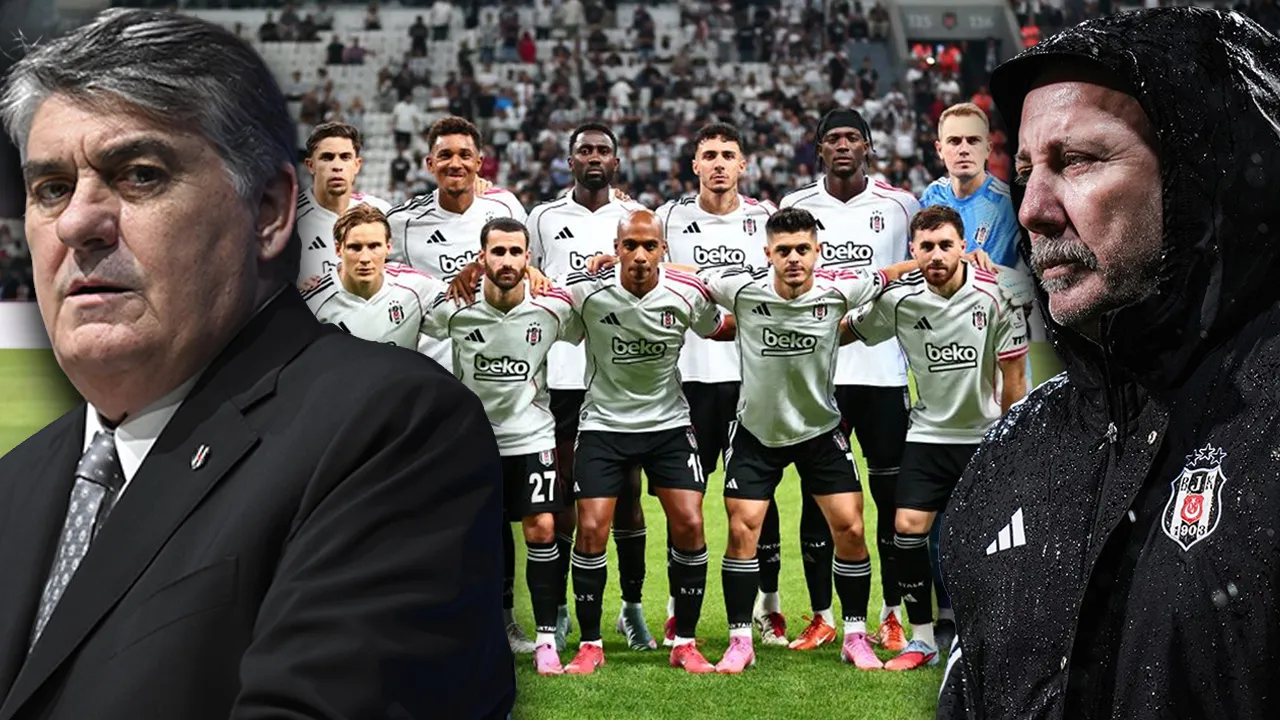 Beşiktaş'ta şaşırtan fotoğraf: 5 ayda sil baştan