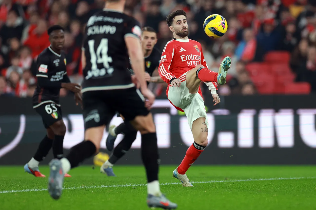 Rafa Silva, Benfica-Estrela maçında 17 dakika süre aldı