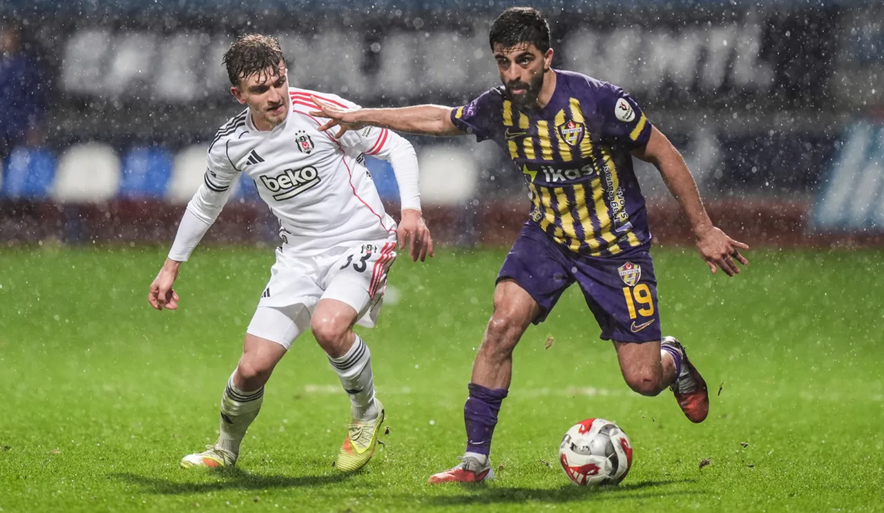 Beşiktaş, 19'uncu hafta mücadelesinde maçta Eyüpspor ile  2-2 berabere kaldı