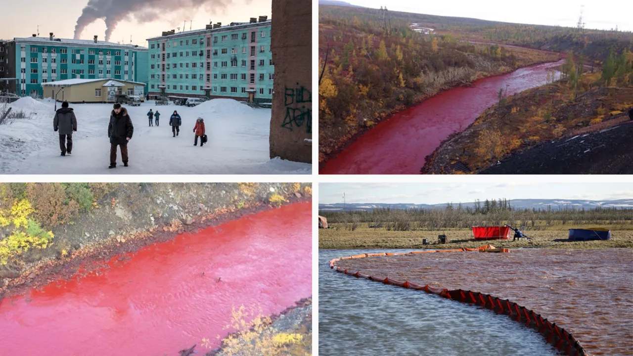 Dünyanın "ölü şehri" Norsilk'te hayat: Nehirler kırmızı akıyor, gelenin ömrü 10 yıl kısalıyor