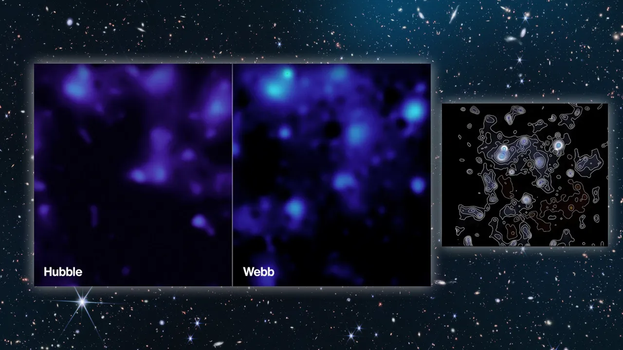 Evrenin görünmez iskeleti! NASA, karanlık maddenin şimdiye kadarki en detaylı haritasını paylaştı