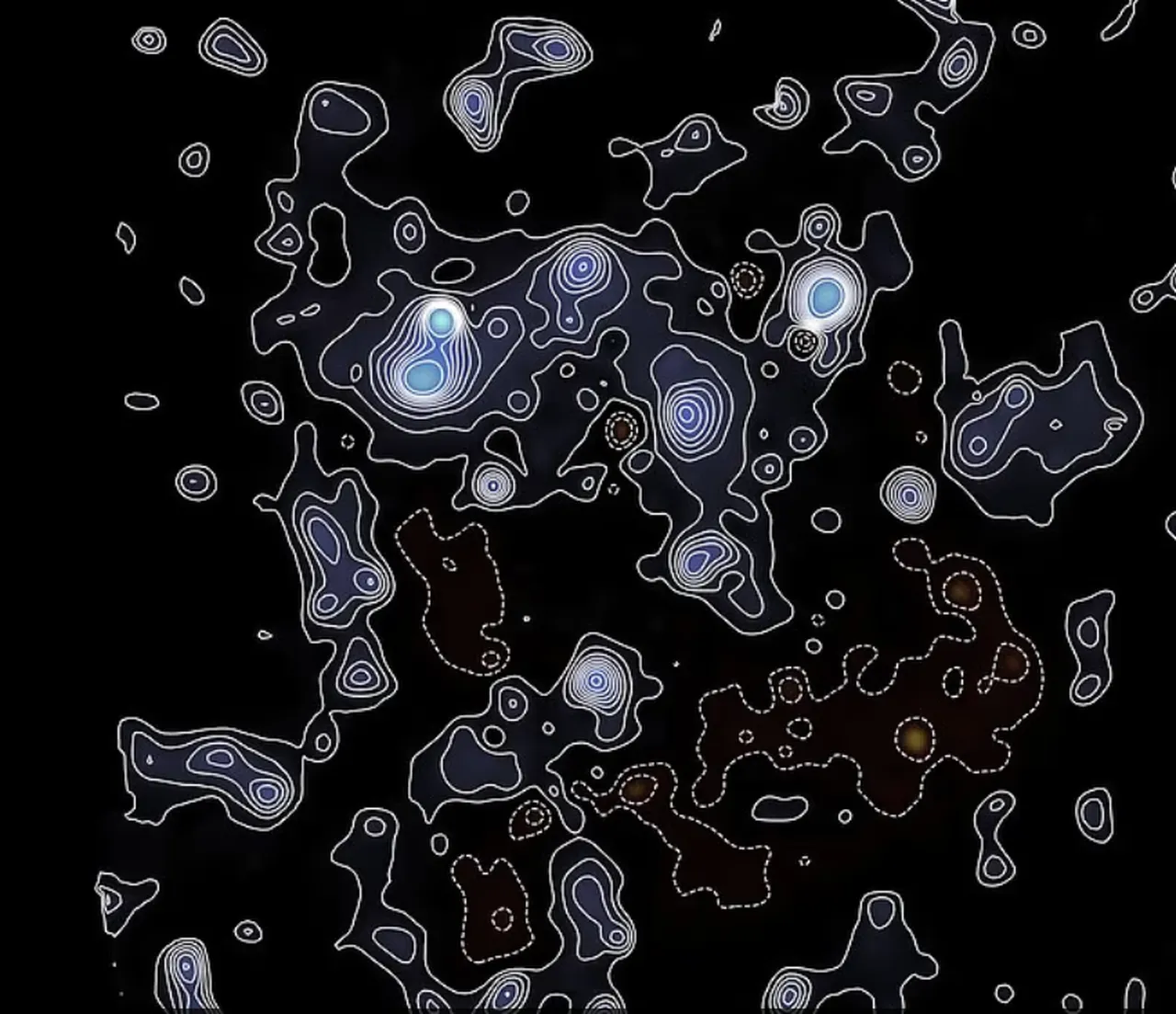 Evrenin görünmez iskeleti! NASA, karanlık maddenin şimdiye kadarki en detaylı haritasını yayınladı