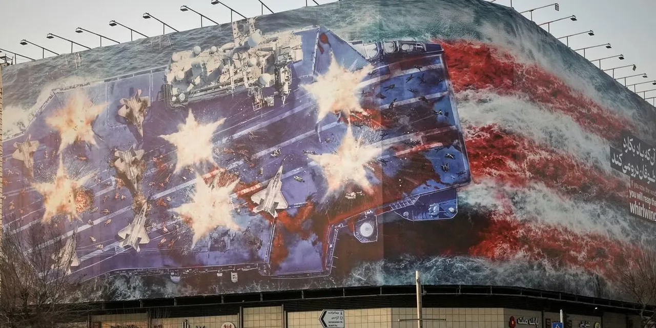 İrandan ABDye duvar resimleriyle mesaj: Rüzgar eken kasırga biçer