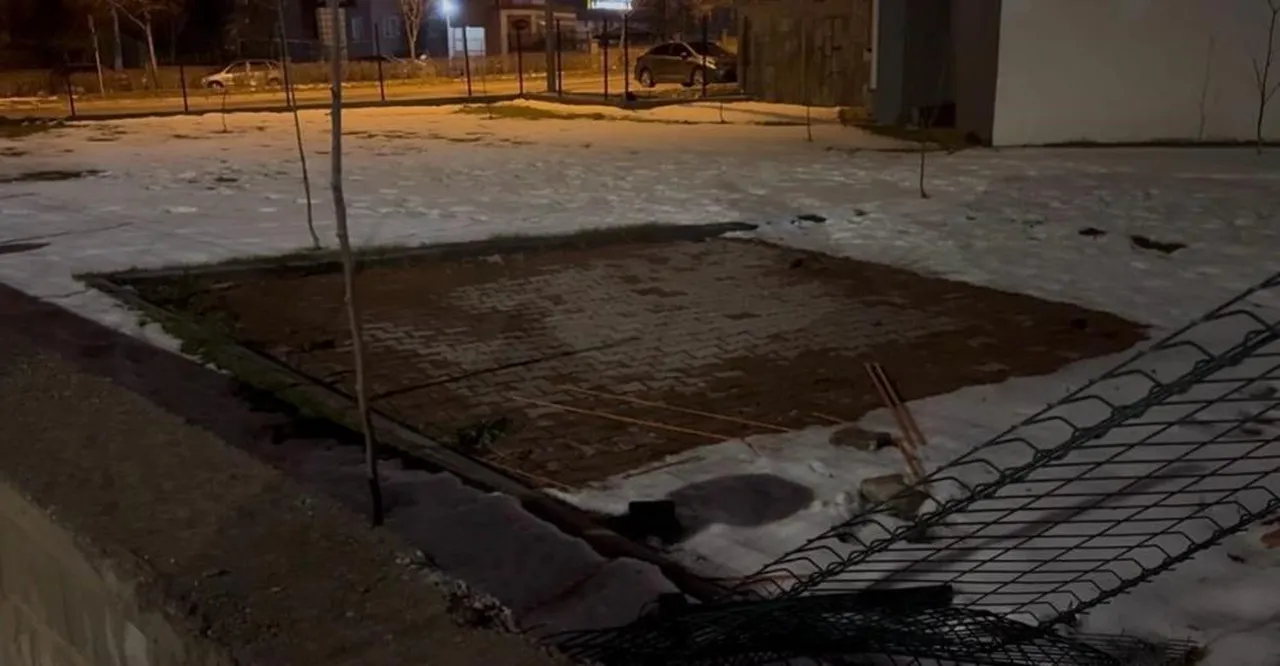 Kayseri'de şoke eden manzara! Rüzgar kamelyayı uçurdu