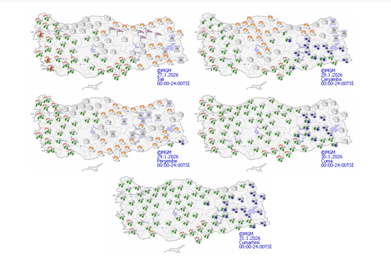 Meteoroloji 9 ilde sağanak yağış uyarısı verdi! Bugün hava nasıl olacak?