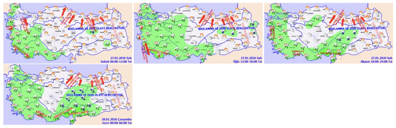 Meteoroloji 9 ilde sağanak yağış uyarısı verdi! Bugün hava nasıl olacak?