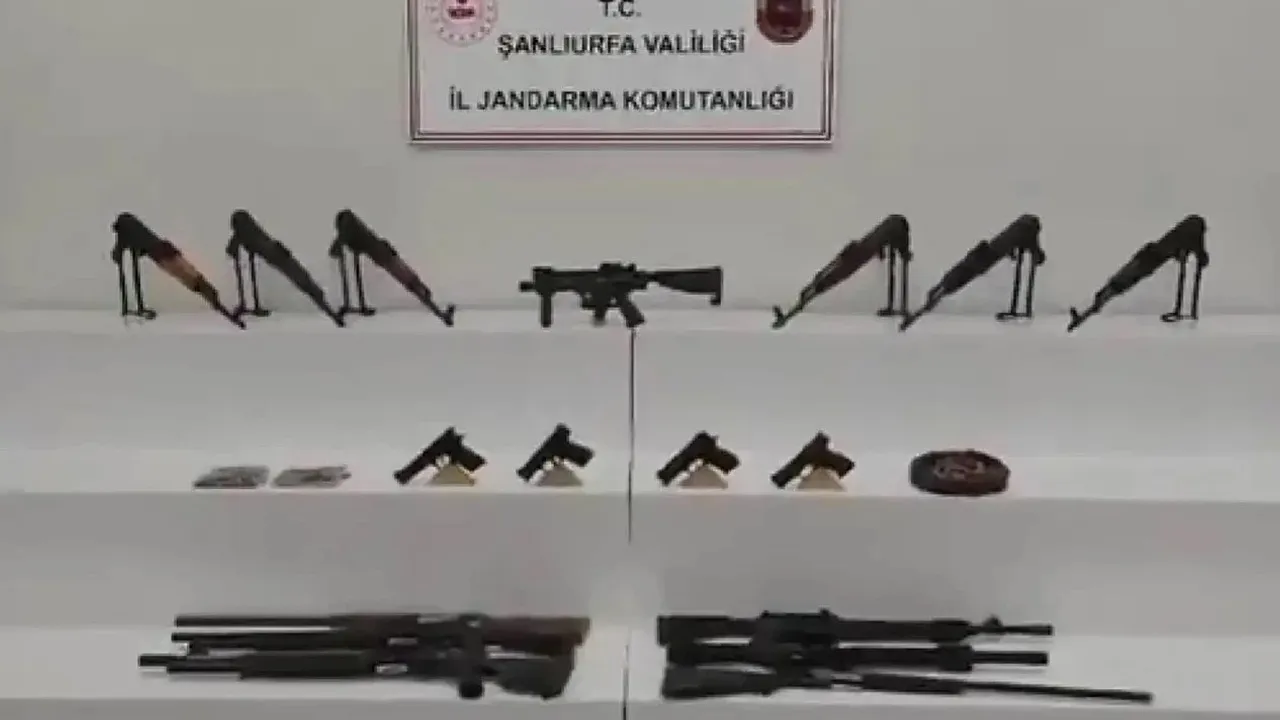 Şanlıurfa'da operasyon: Adeta cephanelik ele geçirildi