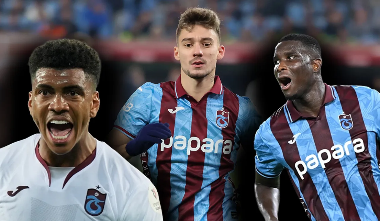 Trabzonspor'un gol makineleri: Onuachu–Augusto–Muçi