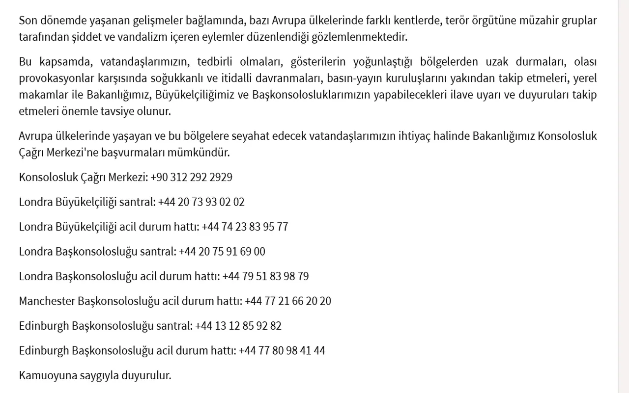 Türkiye’den Avrupa’ya seyahat edecek vatandaşlara uyarı! 10'dan fazla bölgeye dikkat