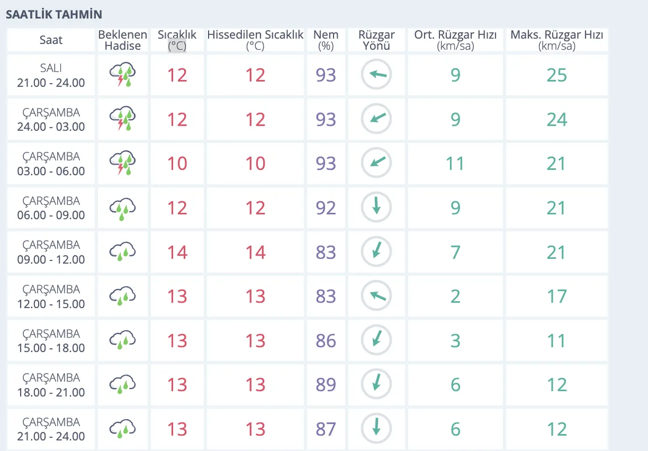 Yarın Antalyada yağmur var mı? (28 Ocak MGM hava durumu raporu)