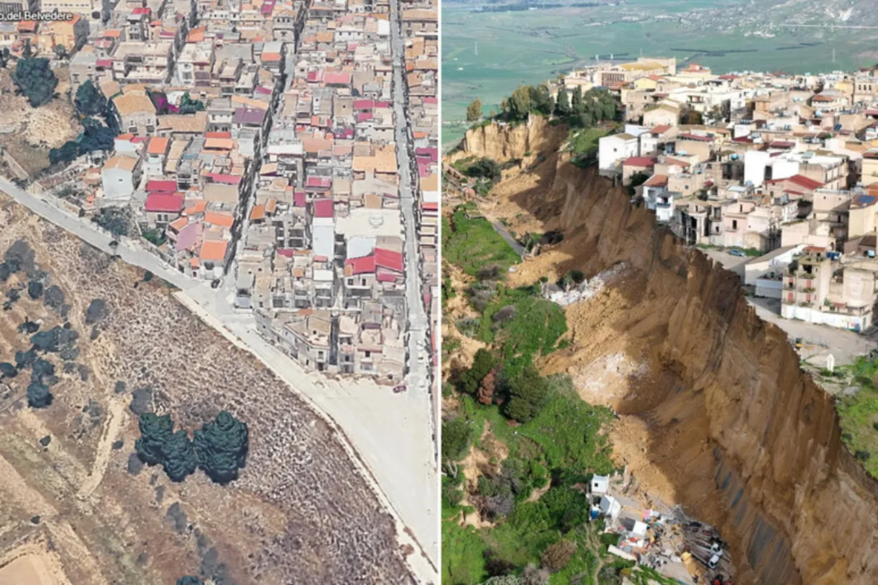 30 yıllık ihmal felaket getirdi! İtalyan kasabası uçumun kenarında sallanıyor