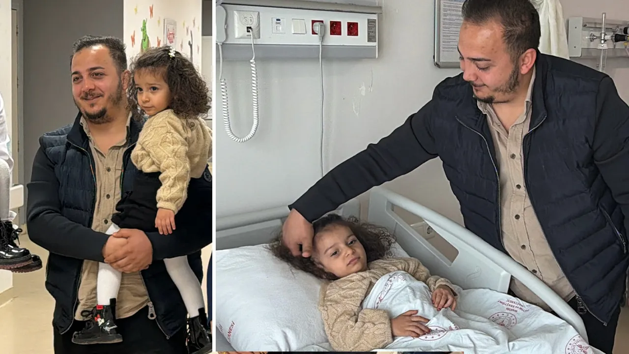 Bulantı ve kusma şikayetleriyle ailesi hastaneye götürdü! 4 yaşındaki Eda ölümden döndü