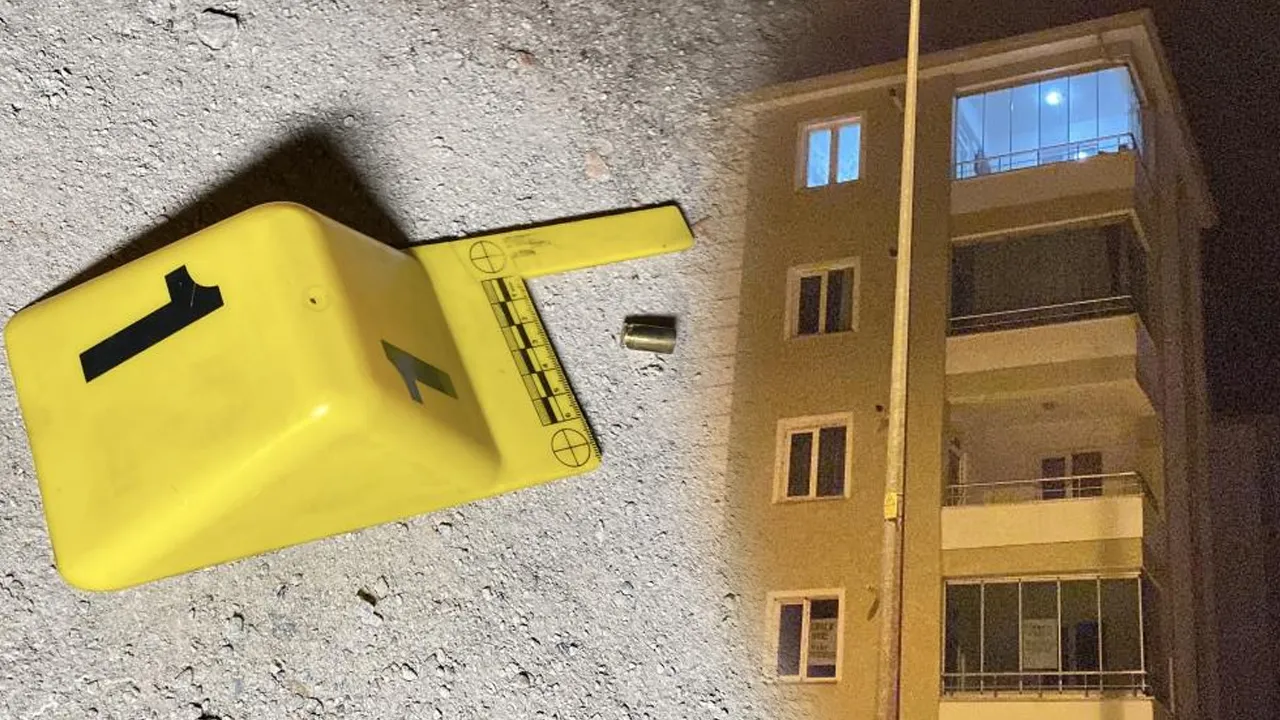 Çorum'da yürekler ağza geldi! Maganda kurşunu bir daireye isabet etti