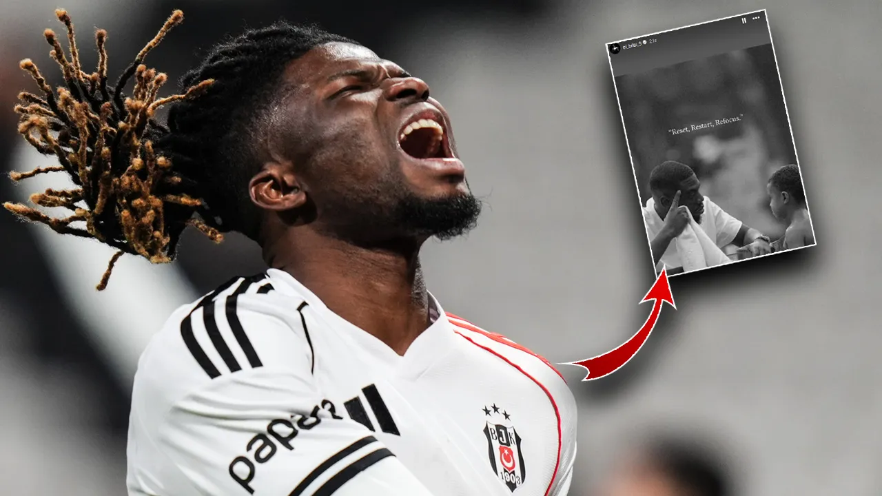 Sosyal medya El Bilal Toure'nin mesajını konuşuyor: Beşiktaş'a veda mı ediyor?